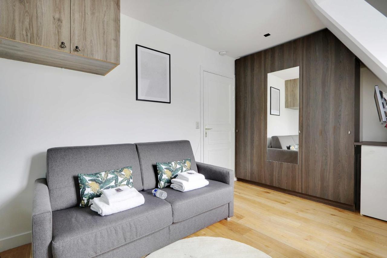 Ferienwohnung Superb Studio-2P- Arc De Triomphe Porte Maillot 51 Paris Exterior foto
